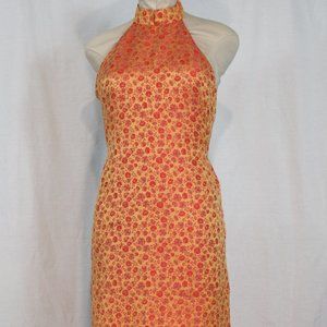 Vintage Jessica McClintock Backless Halter Top